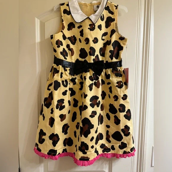 Harajuku Mini Dresses | Harajuku Mini For Target Girls Leopard Print Sleeveless Mini Dress | Color: Tan | Size: 8g | Michellehaslett's Closet